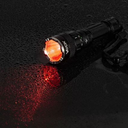 LED RGBW Регулируема презареждаема фенер LED/15W/5V IP66 1500 lm 2000 mAh