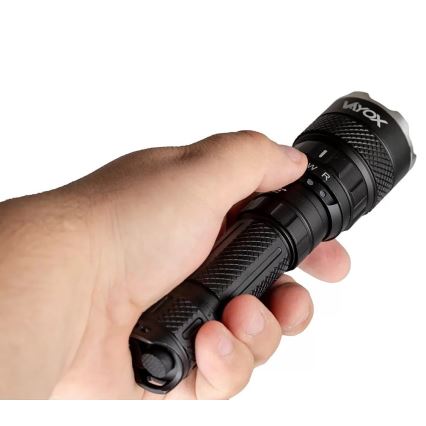 LED RGBW Регулируема презареждаема фенер LED/15W/5V IP66 1500 lm 2000 mAh