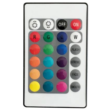 LED RGBW Соларна лампа BALL LED/1,2V Ø 40 см IP65 + дистанционно управление