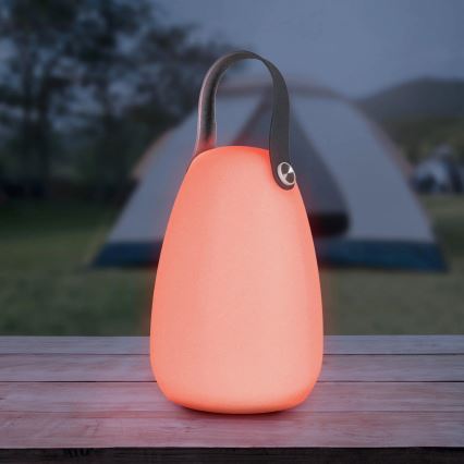 LED RGBW Соларна лампа CANARIA LED/2W/1,2V 400 mAh IP44 бял