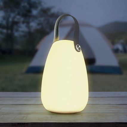 LED RGBW Соларна лампа CANARIA LED/2W/1,2V 400 mAh IP44 бял