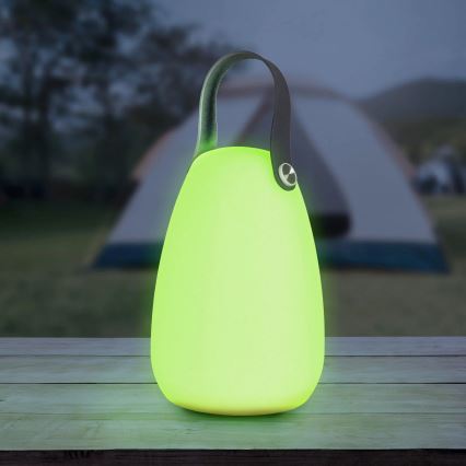 LED RGBW Соларна лампа CANARIA LED/2W/1,2V 400 mAh IP44 бял