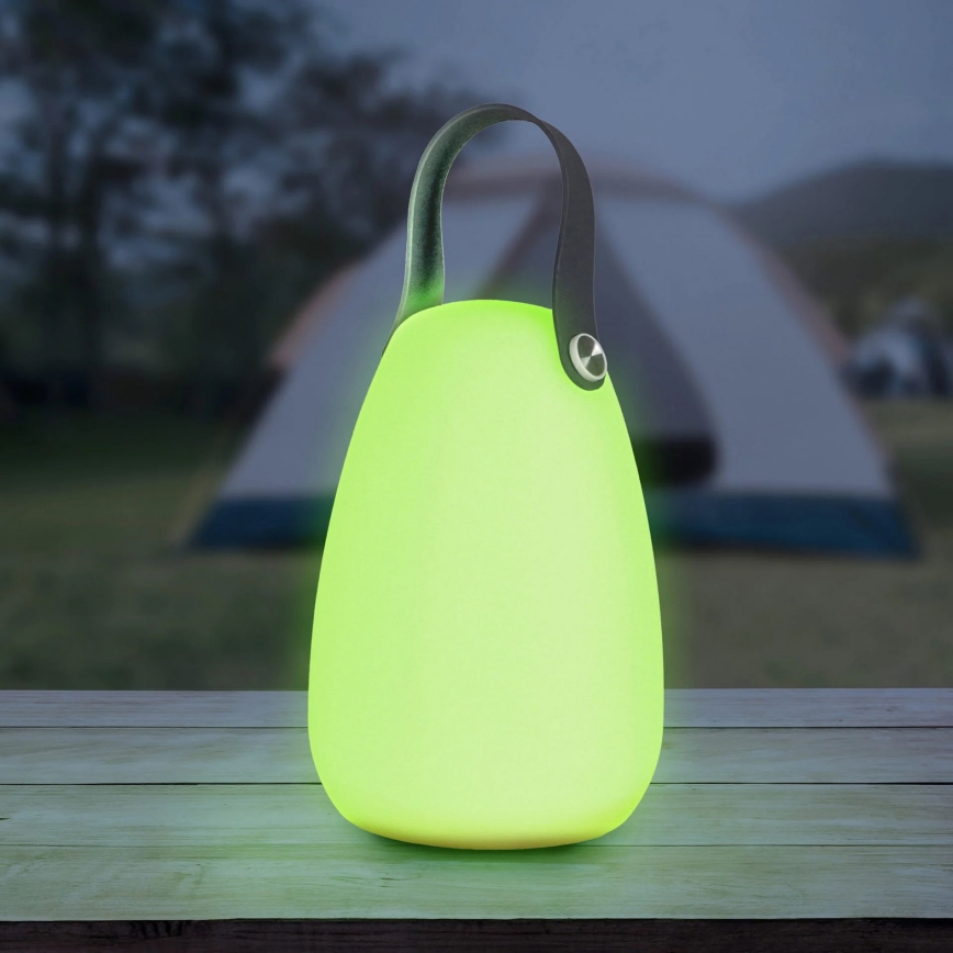 LED RGBW Соларна лампа CANARIA LED/2W/1,2V 400 mAh IP44 бял
