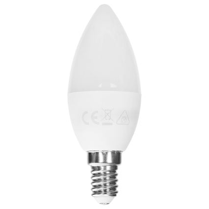LED RGBW крушка C37 E14/4,8W/230V 3000K + дистанционно управление - Aigostar