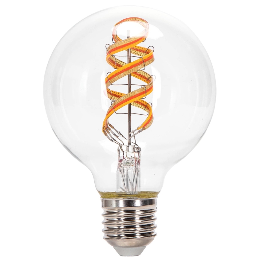 LED RGBW Димируема крушка FILAMENT MESH Интелигентен G80 E27/4,9W/230V 2700K - Aigostar