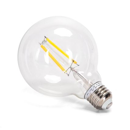 LED RGBW Димируема крушка FILAMENT MESH Интелигентен G95 E27/4,9W/230V 2700K - Aigostar