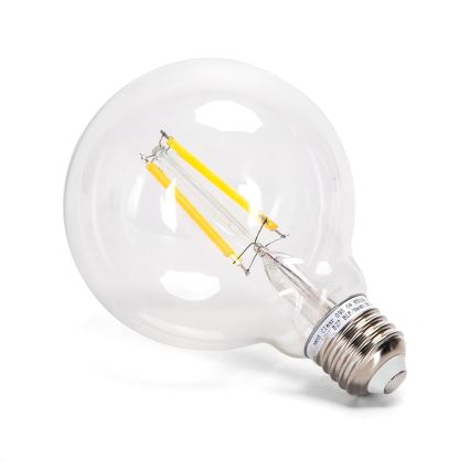 LED RGBW Крушка FILAMENT G95 E27/4,9W/230V 2700K - Aigostar