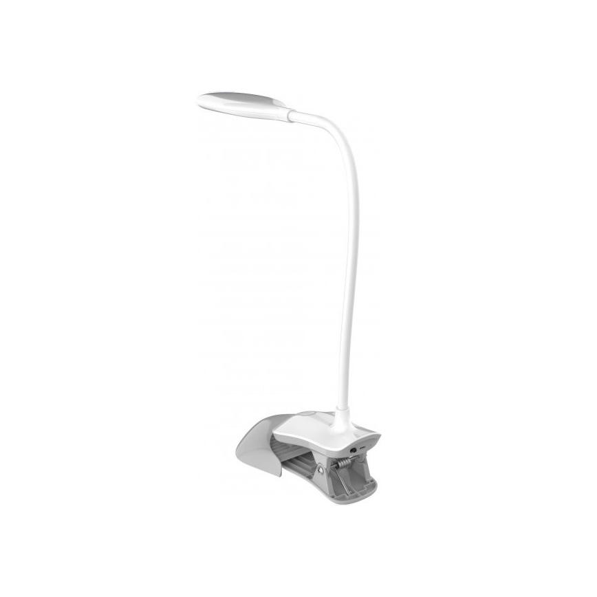 LED Сензорна димируема настолна лампа с щипка LED/3W/230V