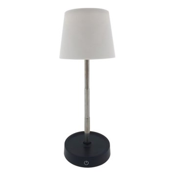 LED сензорна настолна лампа с регулируема яркост LED/3W/5V USB 800 mAh бяла