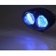 LED Син прожектор STRUM 2xLED/10W/10-80V IP67 6000K