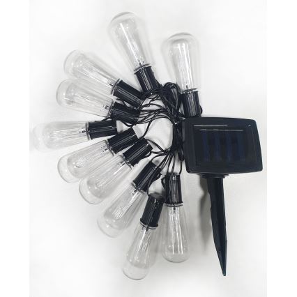 LED Solar екстериорен верига 10xLED/1,2V 2,2 м IP44
