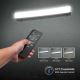 LED Димируем соларен heavy-duty лампа със сензор LED/25W/230V 3000K/4000K/6400K IP65 + дистанционно управление