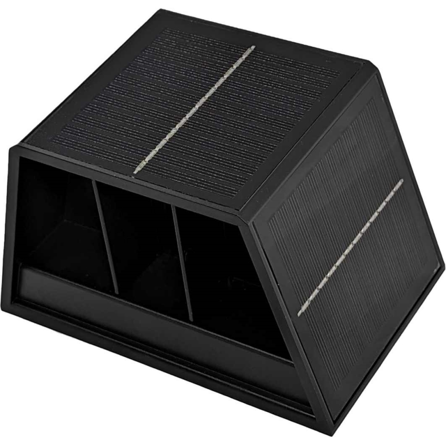 LED Соларен аплик CUBUS 2xLED/1,5W/3,7V 1500 mAh IP54