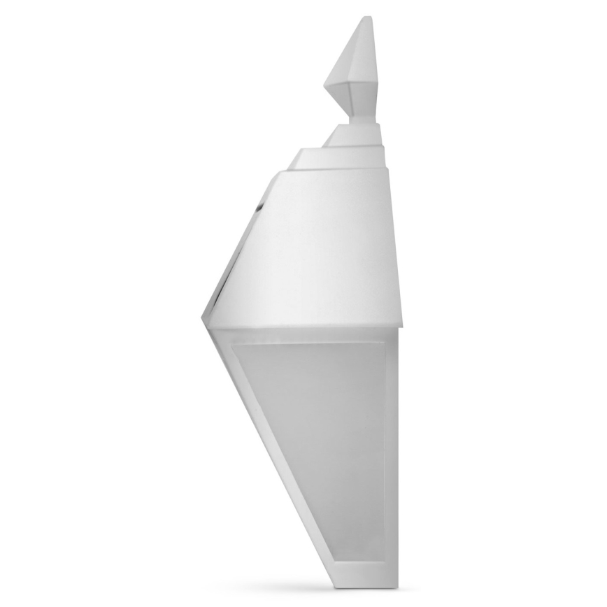 LED Соларен аплик LED/1,2V 600mAh IP44 бял