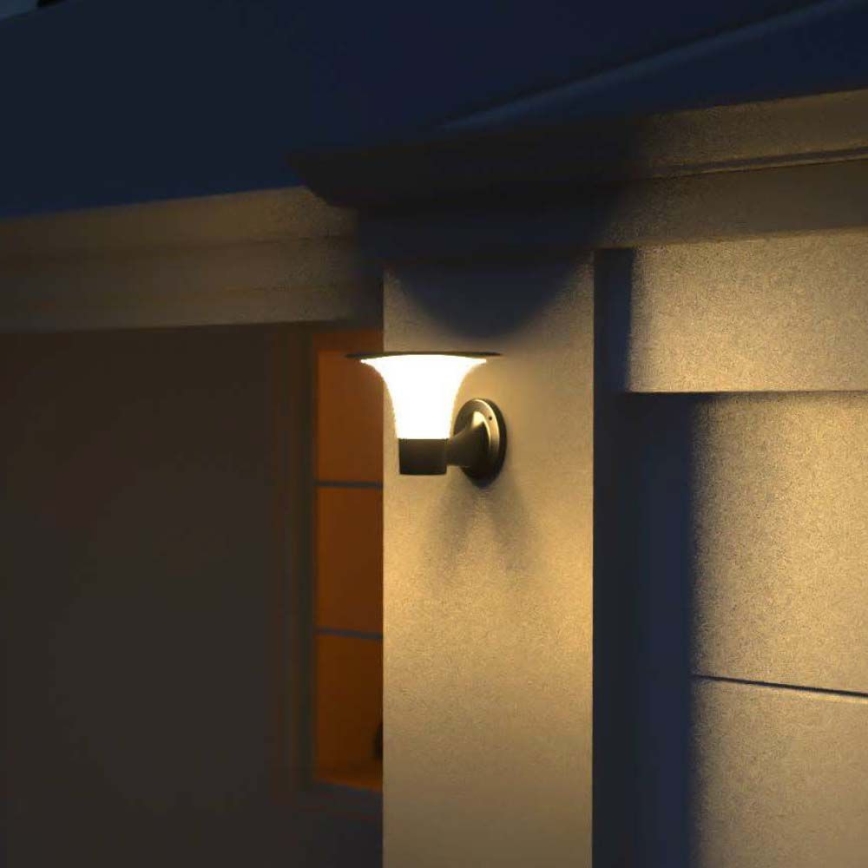 LED Соларен аплик със сензор LED/15W/3,2V 4000K/6000K IP65