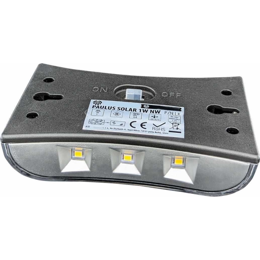 LED Соларен аплик LED/1W IP44