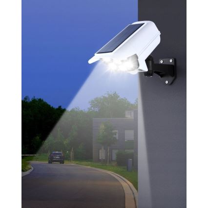 LED Соларна макетна охранителна камера със сензор KAMERA LED/1W/3,7V 1200 mAh IP44 + дистанционно управление