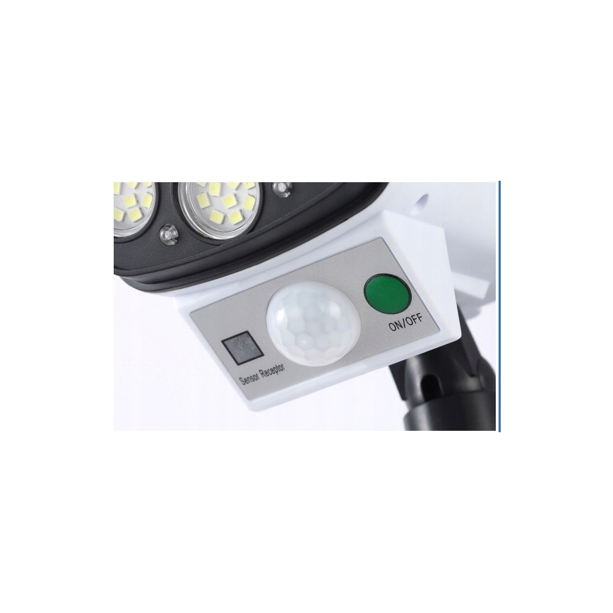 LED Соларна макетна охранителна камера със сензор KAMERA LED/1W/3,7V 1200 mAh IP44 + дистанционно управление
