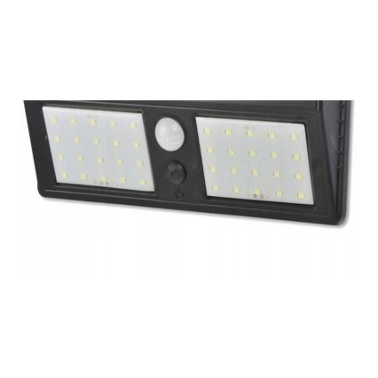 LED Соларен аплик със сензор LED/1,2W/3,7V 2400 mAh IP54
