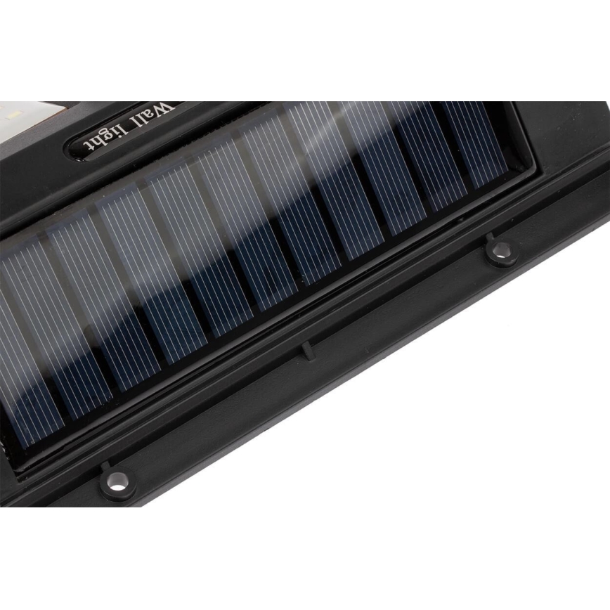 LED Соларен аплик със сензор LED/1,2W/3,7V 2400 mAh IP54