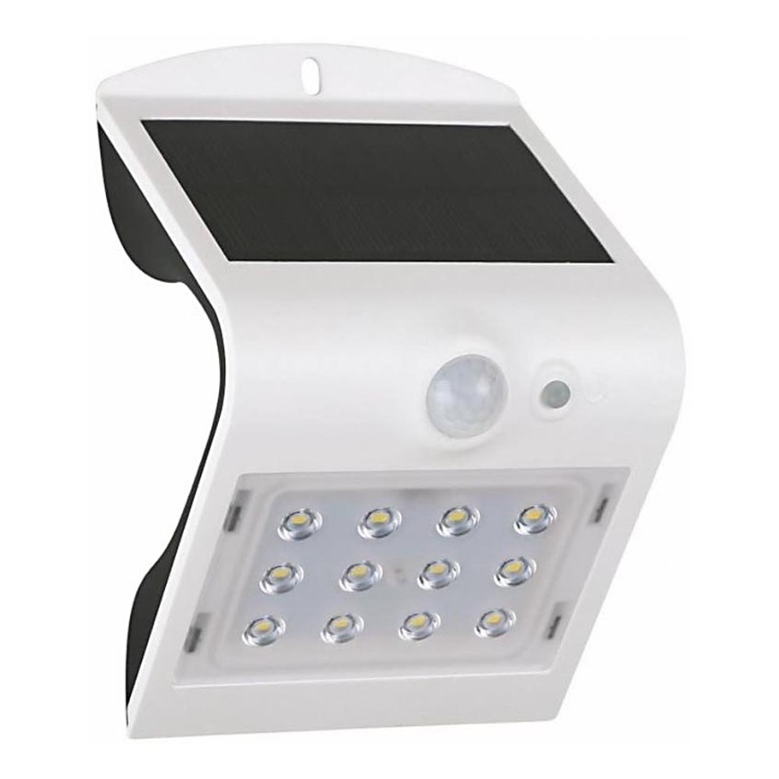 LED Соларен аплик със сензор LED/1,5W/3,7V 1200 mAh IP65
