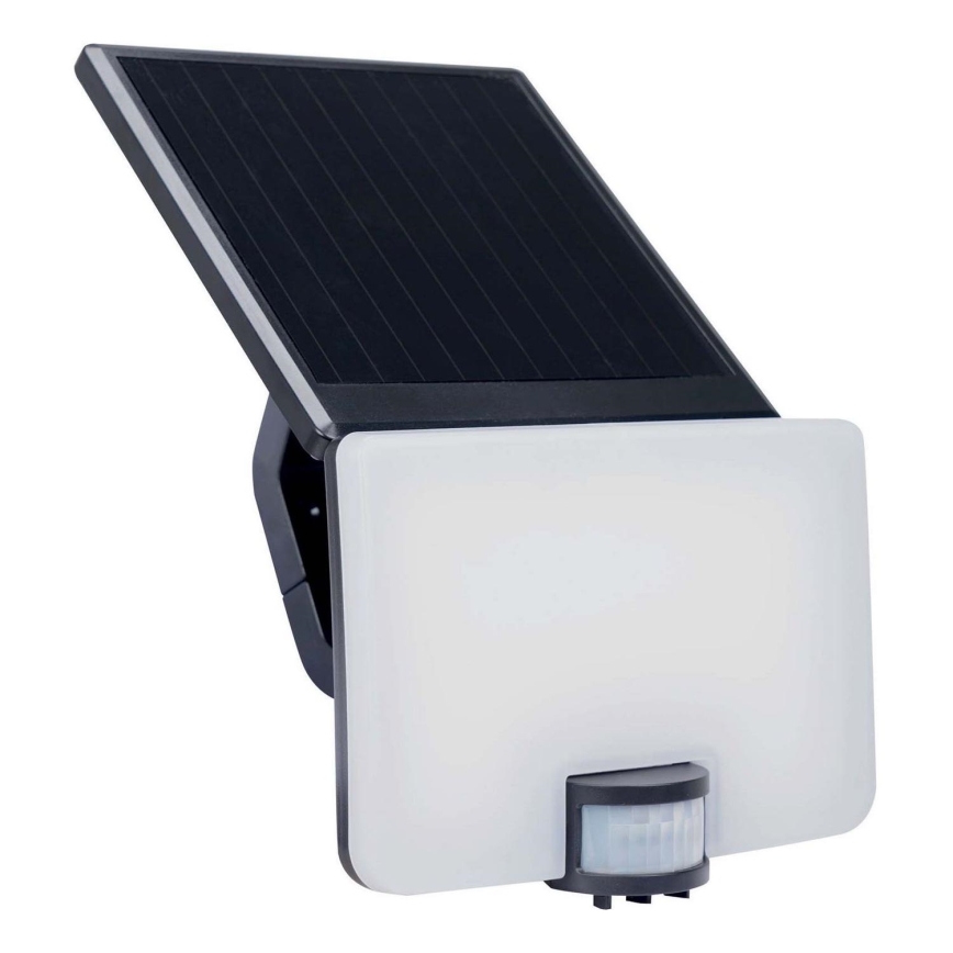 LED Соларен аплик със сензор LED/12W/3,7V 4000 mAh IP54