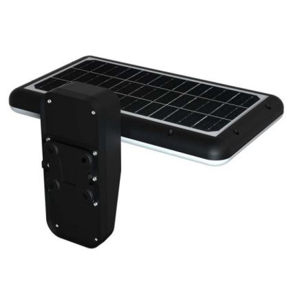 LED Соларен аплик със сензор LED/15W/3,2V 4000K/6000K IP65 6000 mAh черен