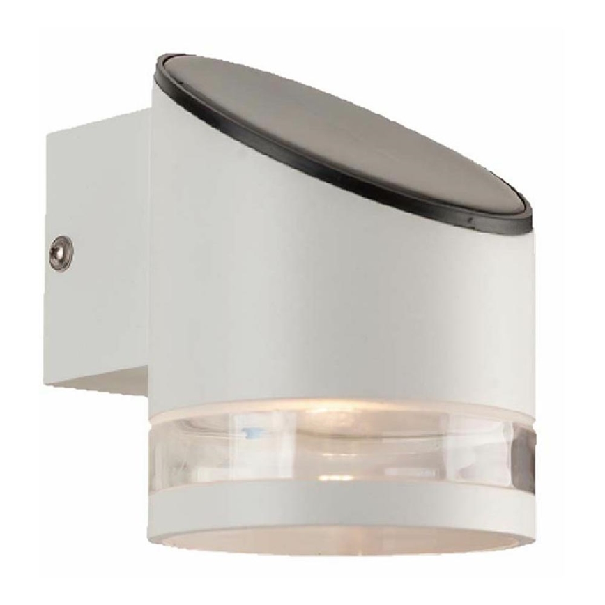 LED Соларен аплик със сензор LED/1W/3,7V IP54 3000K 1200 mAh бял