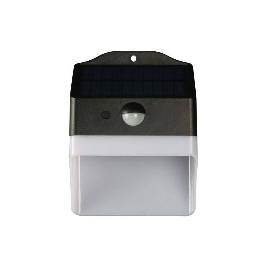 LED Соларен аплик със сензор LED/2W/3,7V 4000K IP65 1200 mAh
