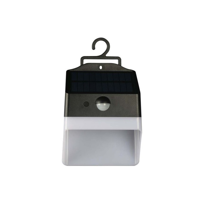LED Соларен аплик със сензор LED/2W/3,7V 4000K IP65 1200 mAh