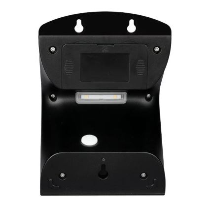 LED Соларен аплик със сензор LED/3W/3,7V 3000/4000K IP65 черен