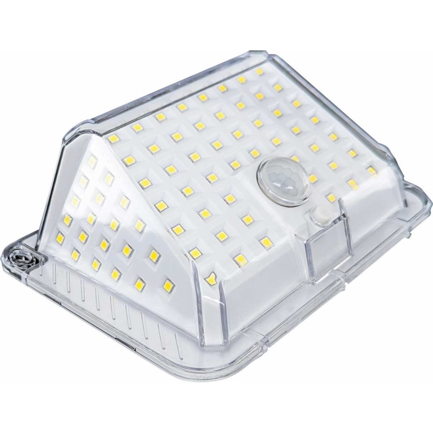 LED Соларен аплик със сензор LED/5W/3,7V 1200 mAh IP44