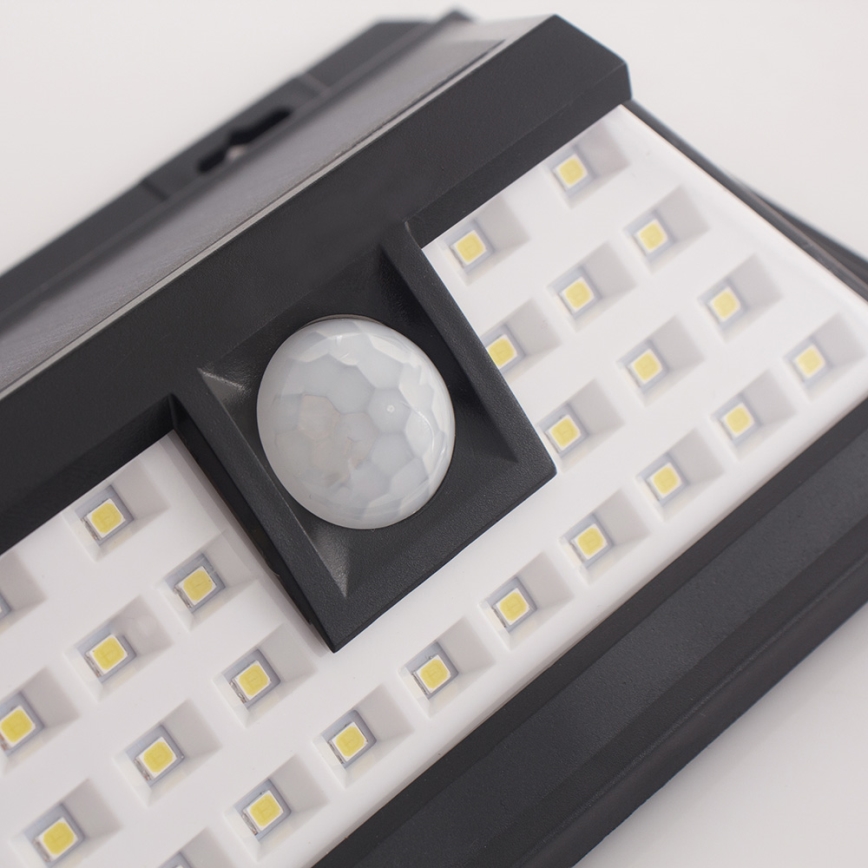 LED Соларен аплик със сензор LED/5W/3,7V 1800 mAh IP65