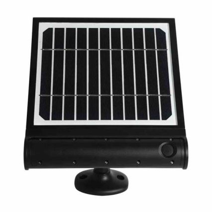 LED Соларен аплик със сензор LED/8W/3,7V 4000 mAh 4000K IP65