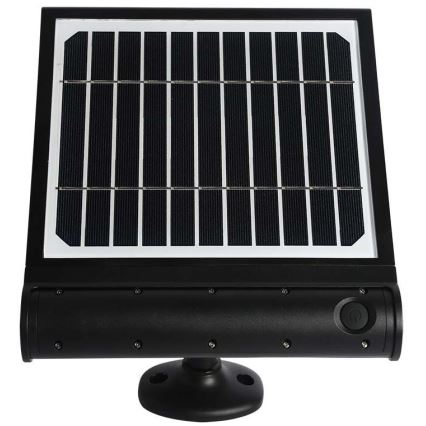 LED Соларен аплик със сензор LED/8W/3,7V IP65 4000K