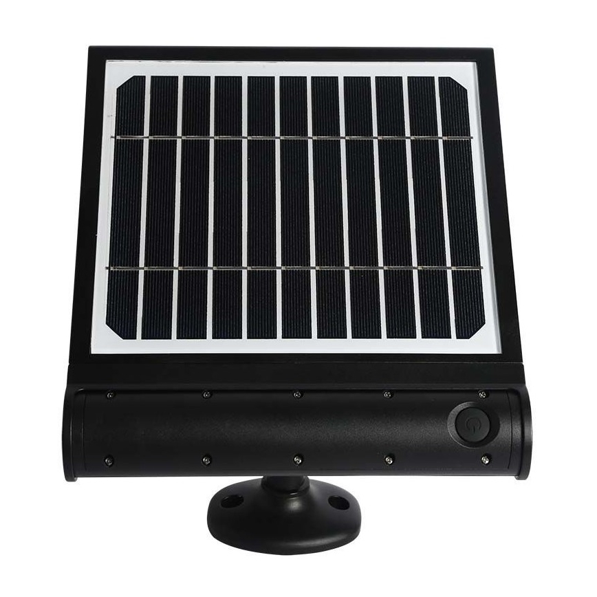LED Соларен аплик със сензор LED/8W/3,7V IP65 4000K