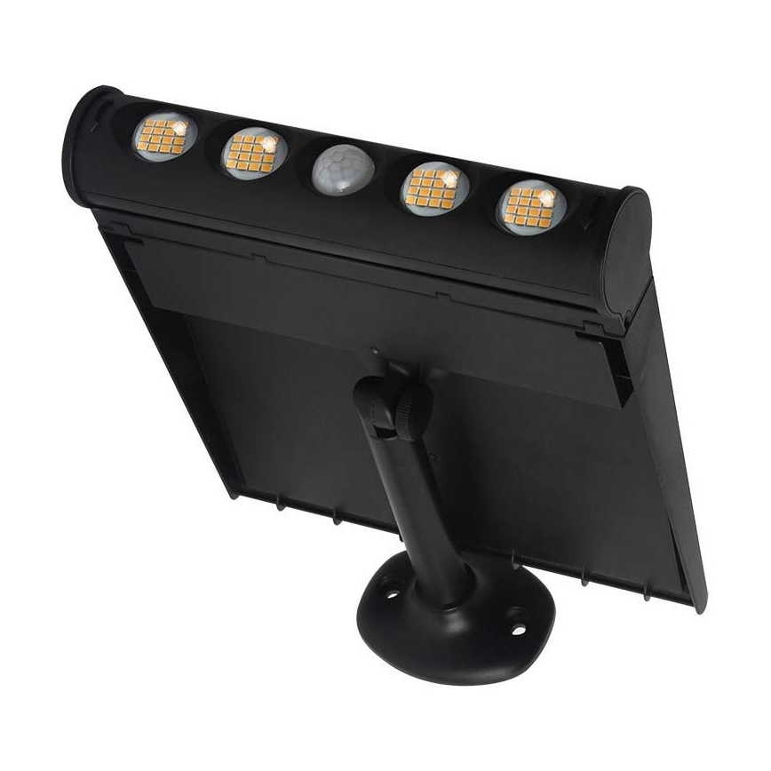 LED Соларен аплик със сензор LED/8W/3,7V IP65 4000K