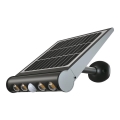 LED Соларен аплик със сензор LED/8W/3,7V IP65 6000K 4000 mAh