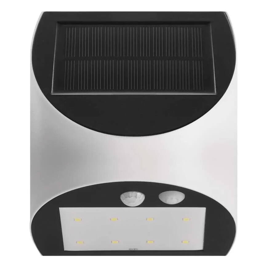 LED Соларен аплик със сензор LUMI LED/3,7W 1200mAh IP54 бял