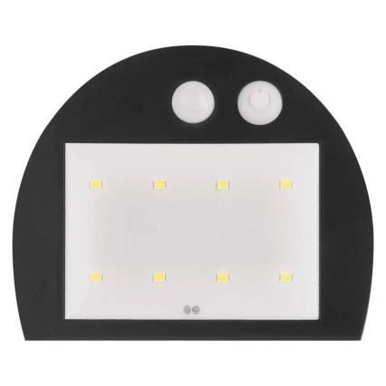 LED Соларен аплик със сензор LUMI LED/3,7W 1200mAh IP54 бял