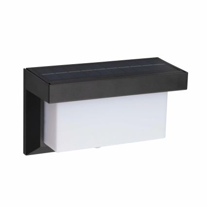 LED Соларен аплик със сензор TONY LED/3,7V 1800 mAh IP44