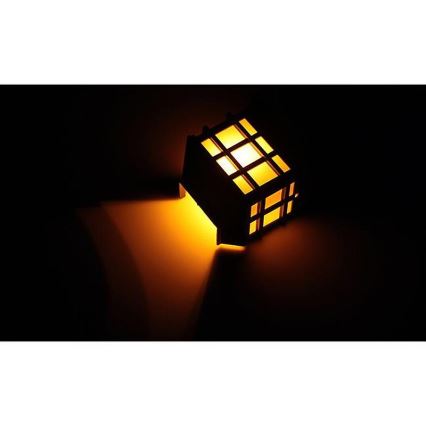 LED Соларен аплик със сензор за здрач LED/2V 70 mAh IP44