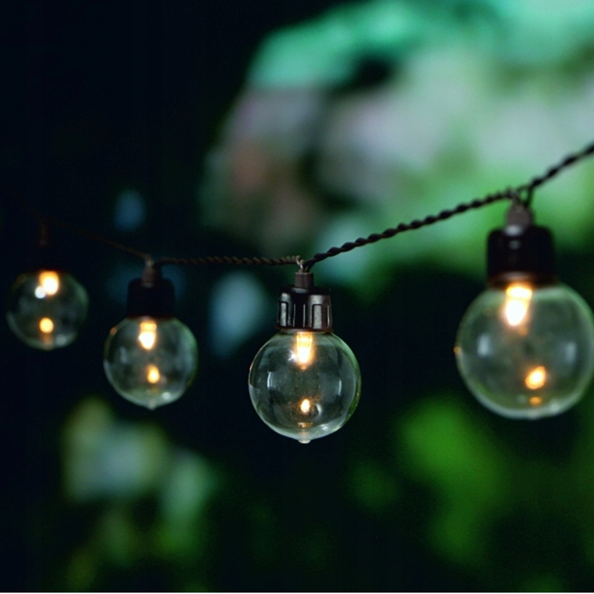 LED соларен декоративен гирлянд 30xLED/8 режима 500 mAh 10,6 m IP67 топло бяло