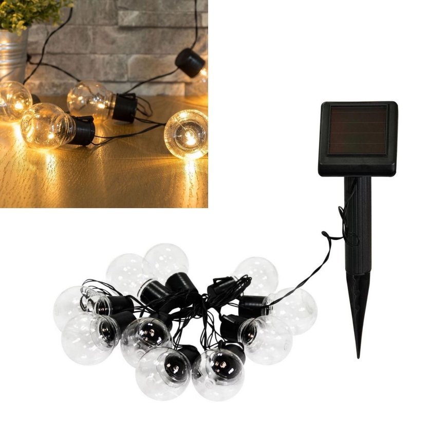 LED Соларен декоративни лампички LED/1,2V 300 mAh 3,8 m IP44