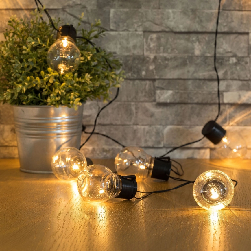 LED Соларен декоративни лампички LED/1,2V 300 mAh 3,8 m IP44