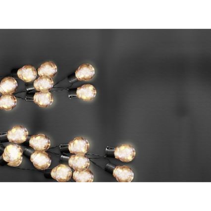 LED Соларен декоративни лампички LED/1,2V 300 mAh 3,8 m IP44