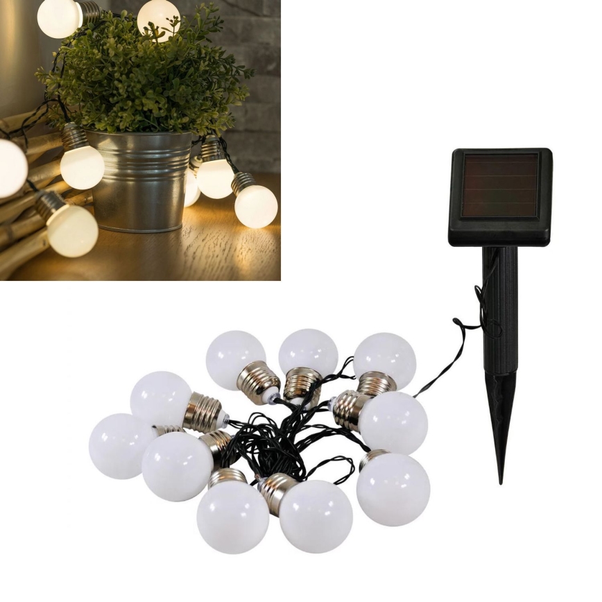 LED Соларен декоративни лампички LED/1,2V 300 mAh 3,8 m IP44
