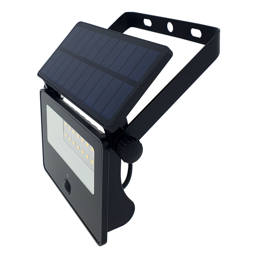 LED Соларен екстериорен прожектор със сензор LED/2W/3,7V 4200K 1800 mAh IP44