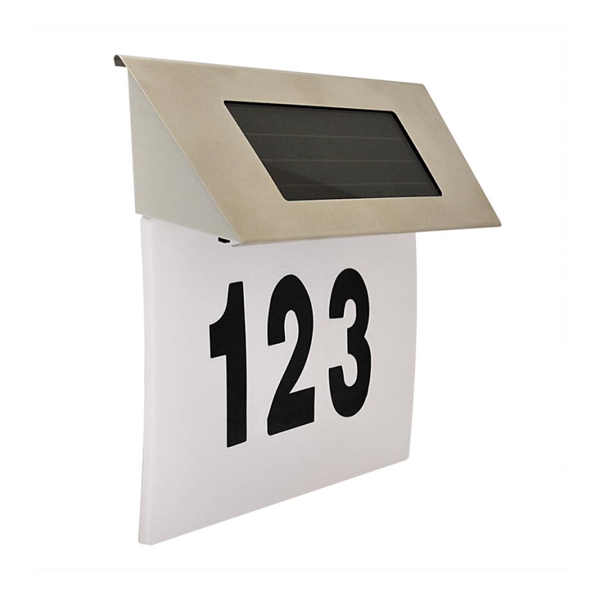 LED Соларен номер на къща LED/1,2V 200 mAh IP44