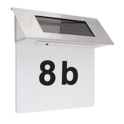 LED соларен номер за къща 600 mAh